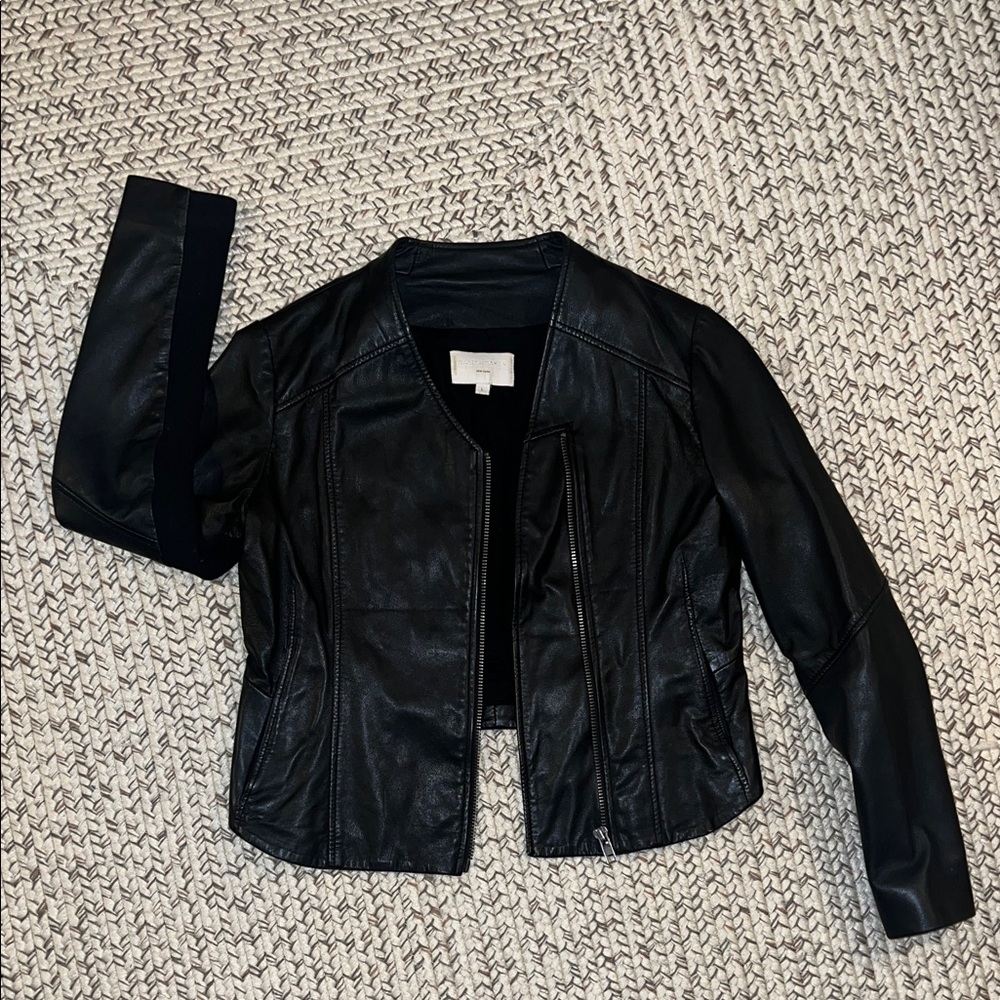 Walter Baker Black Leather Jacket